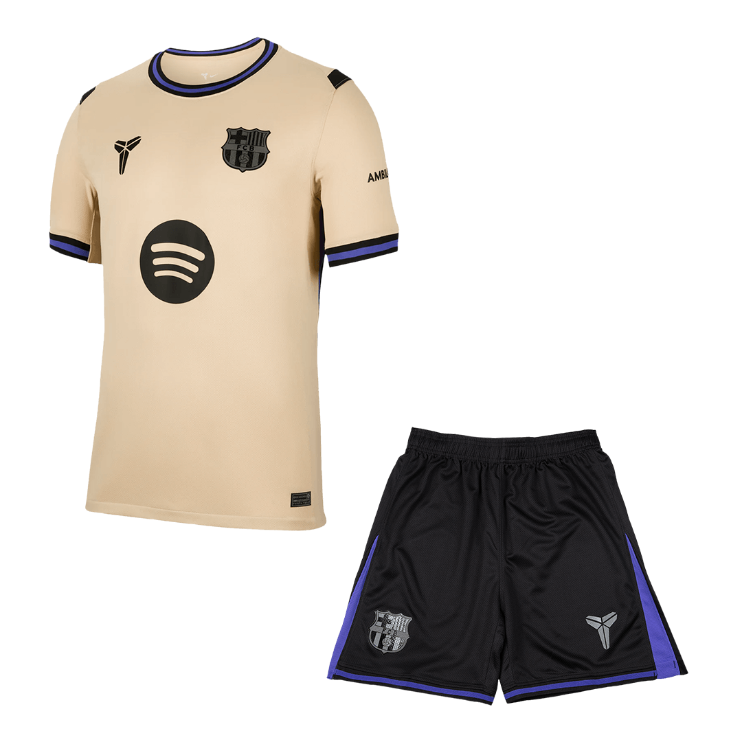 Barcelona
Fora
Camisa
Conjunto (Camisa + Calções)
2025/26