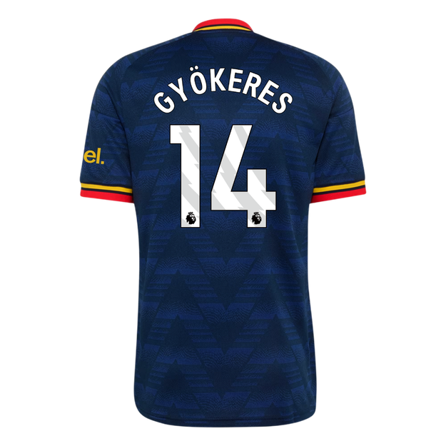 GYÖKERES #14 Arsenal Fora Camisa 2026/27 Azul
