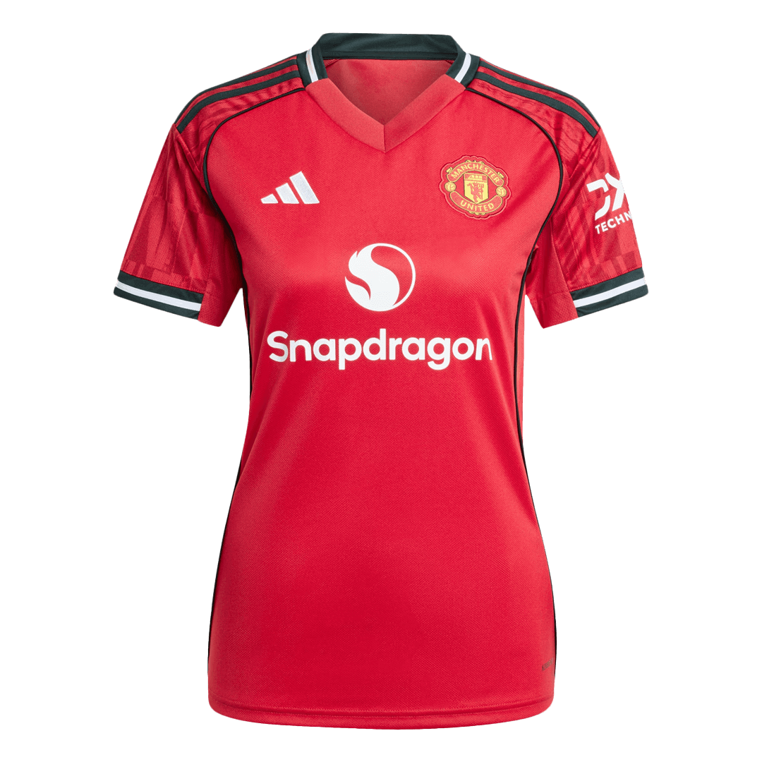 Mulheres Manchester United Camisa 2025/26-Vermelho
