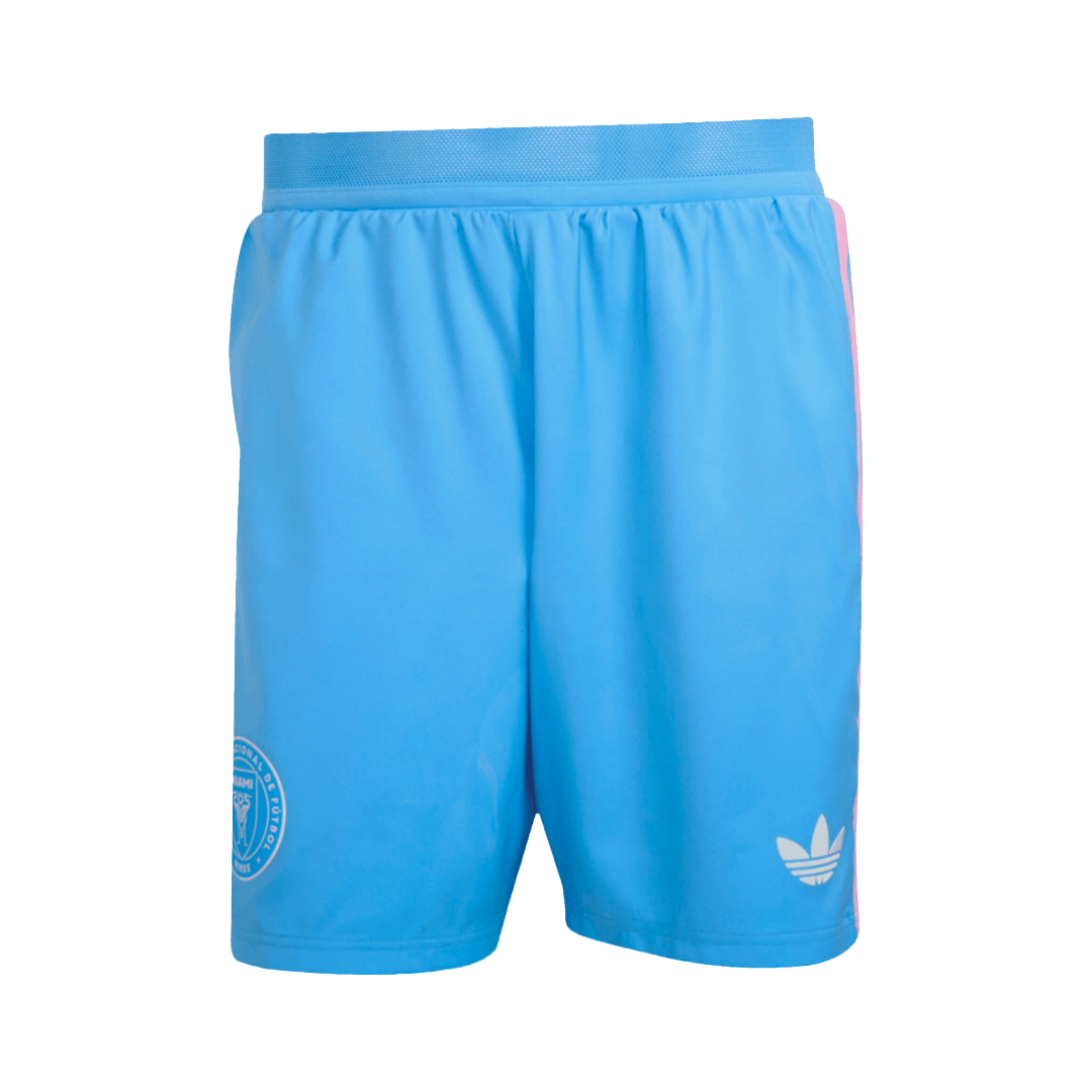 Inter Miami CF Fora Terceira Camisa Conjunto (Camisola + Calções) 2025- Azul