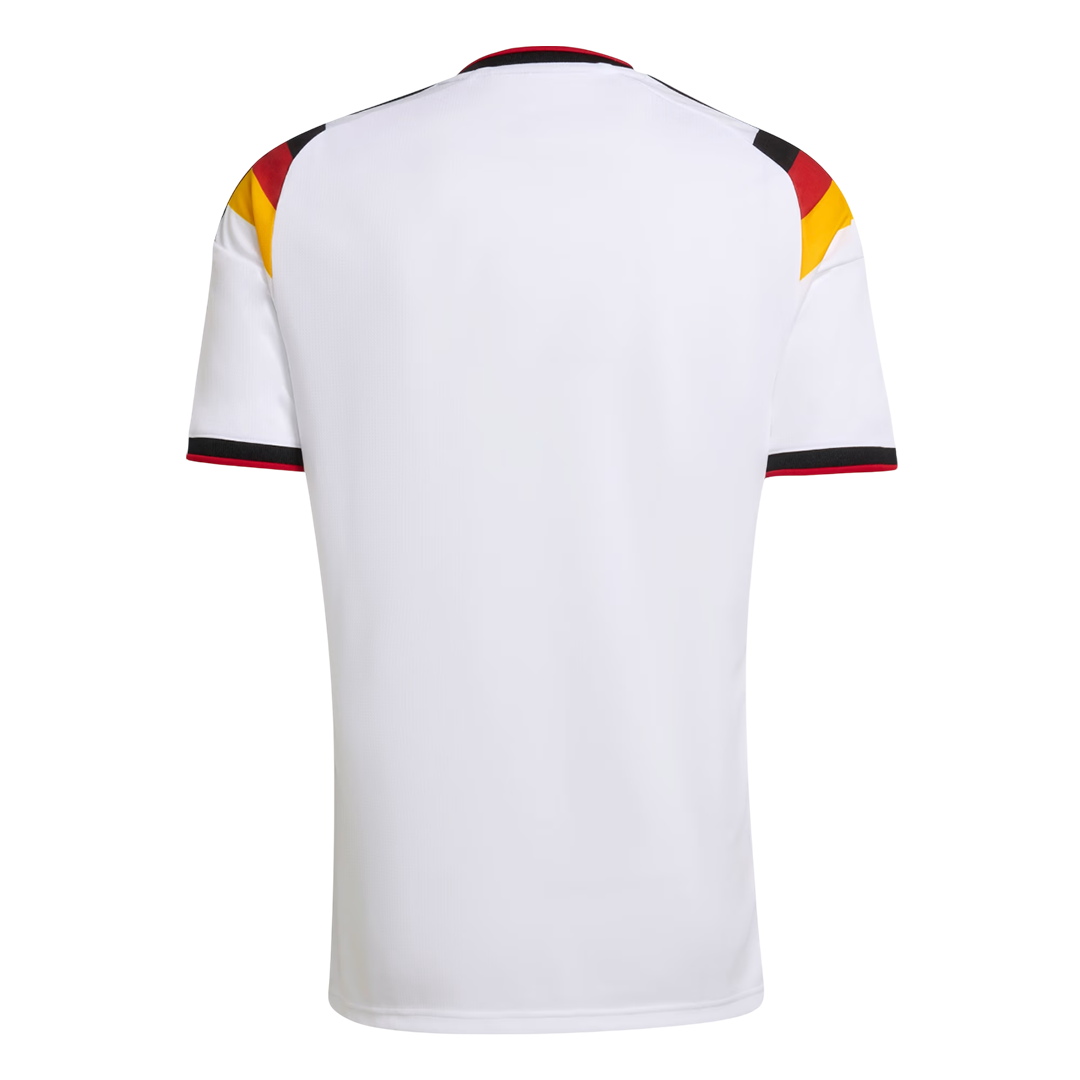 Germany Casa Copa do Mundo Camisa Conjunto(Camisa+Calções+Meias) 2026 Branco - camisola de futebol para adeptos em - imagem 8