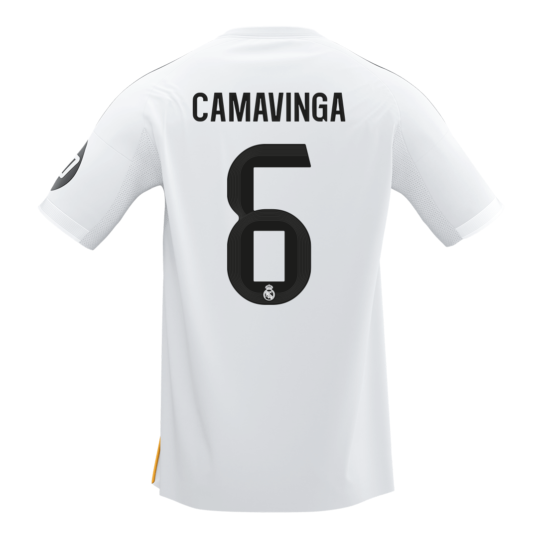 【Super Qualidade】CAMAVINGA #6 Real Madrid
Casa Futebol Camisa 2025/26 Branco