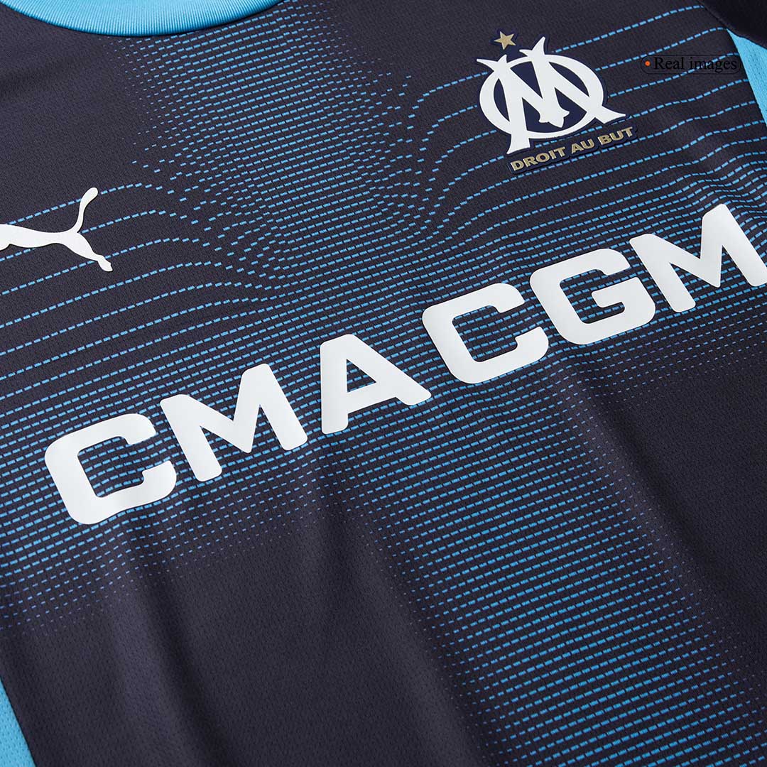 RABIOT #25 Marseille Fora Camisa 2025/26 Marinha
