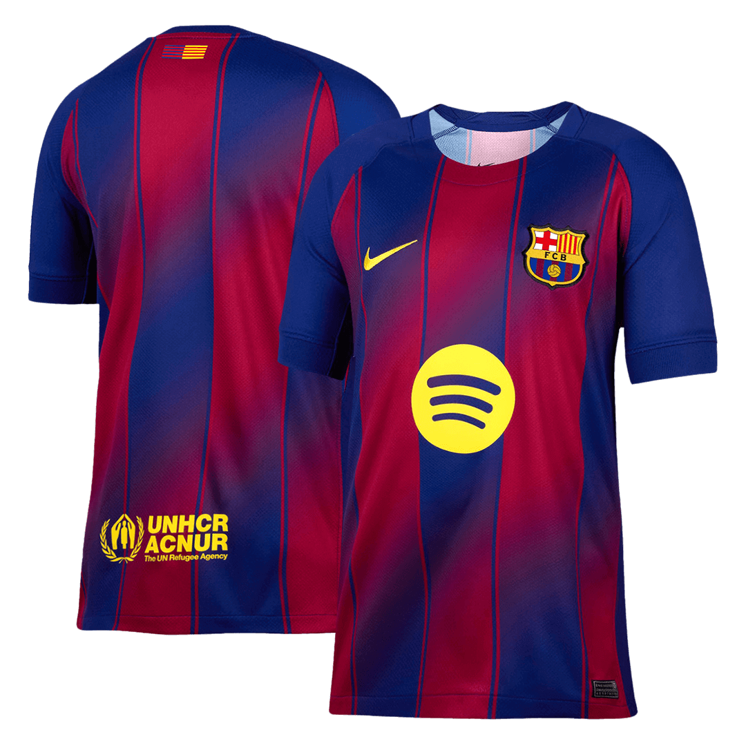 Barcelona Casa Camisa 2025/26- Vermelho&Azul