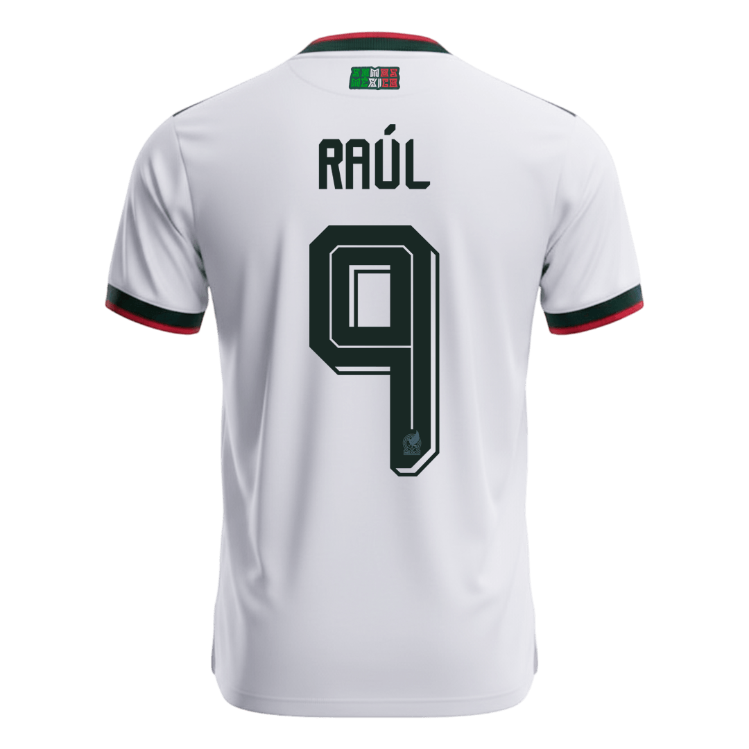 RAÚL #9 Mexico Fora Copa do Mundo Camisa 2026 Branco