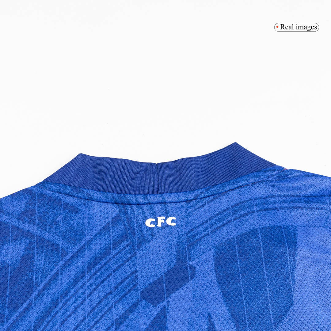 Chelsea
Casa
Camisa
Conjunto (Camisa + Calções + Meias)
2025/26
Azul