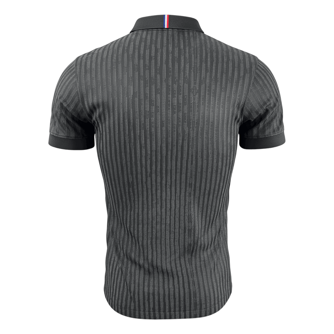 Versão do Jogador PSG Quarta Futebol Camisas 2025/26 Preto