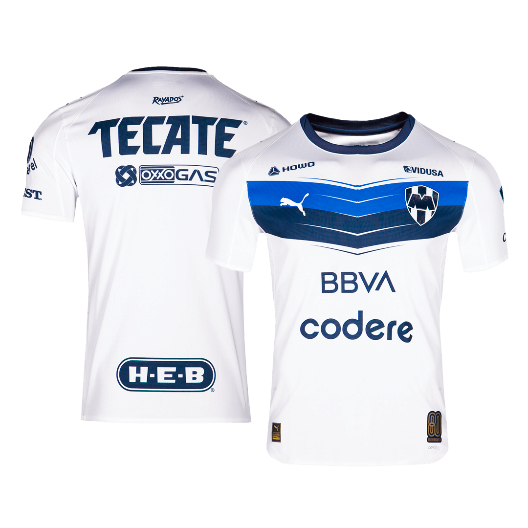 Monterrey Fora Camisa 2025/26- Branco