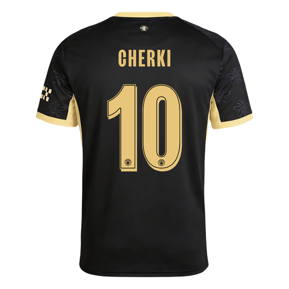 CHERKI #10 Manchester City Fora Camisa 2026/27 Preto UCL