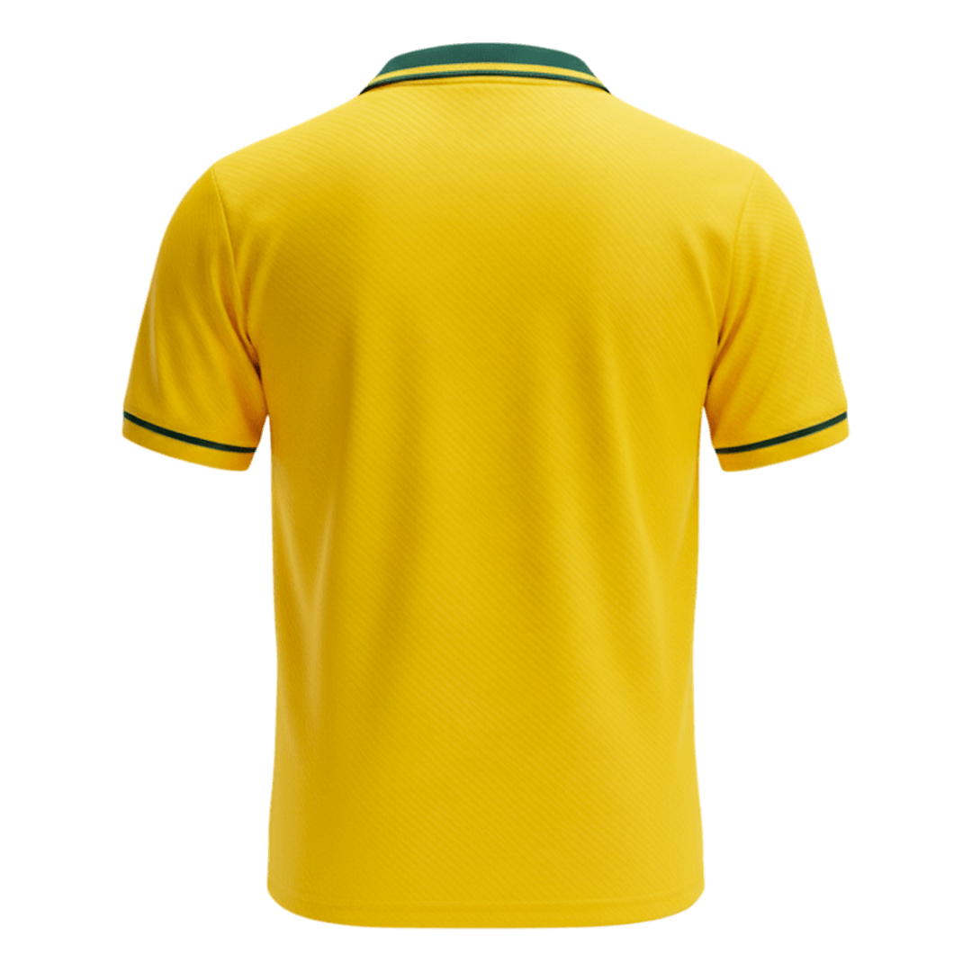 Retrô Brazil Casa Camisa 1994 Amarelo