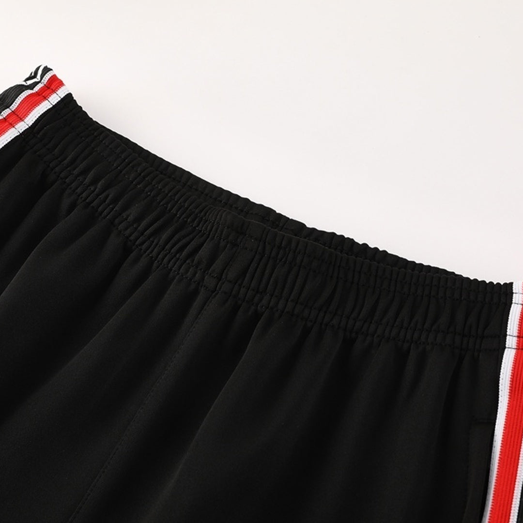 Manchester United Treino Jaqueta Conjunto (Jaqueta + Calças) 2025/26 Vermelho&Preto