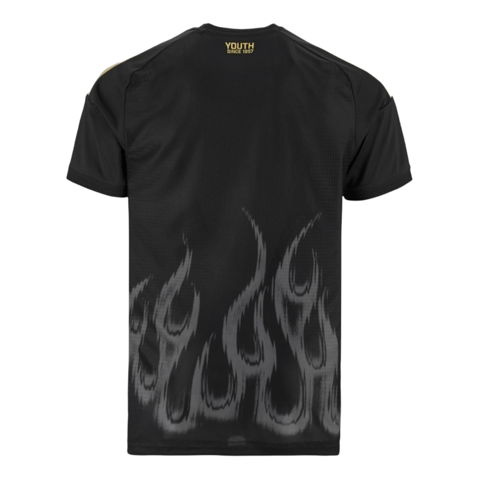 Versão do Jogador Juventus Terceira Futebol Camisas 2026/27 Preto