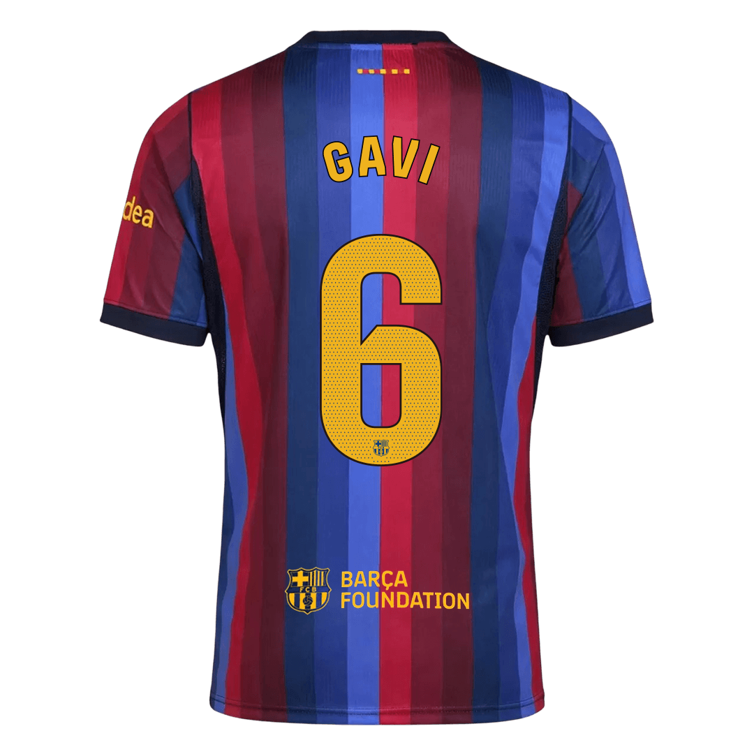 GAVI #6 Barcelona Casa Camisa 2026/27