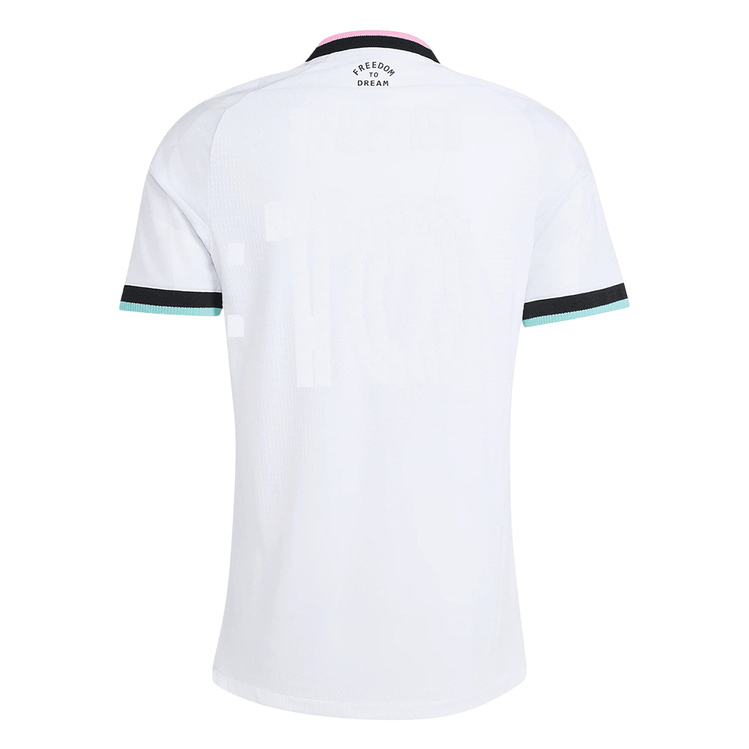 Versão do Jogador Inter Miami CF Terceira Futebol Camisas 2026 Branco
