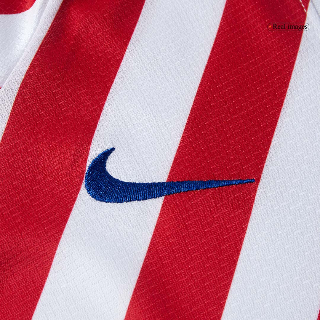 Atletico Madrid Infantil Casa Conjunto (Camisa + Calção + Meias) 2025/26