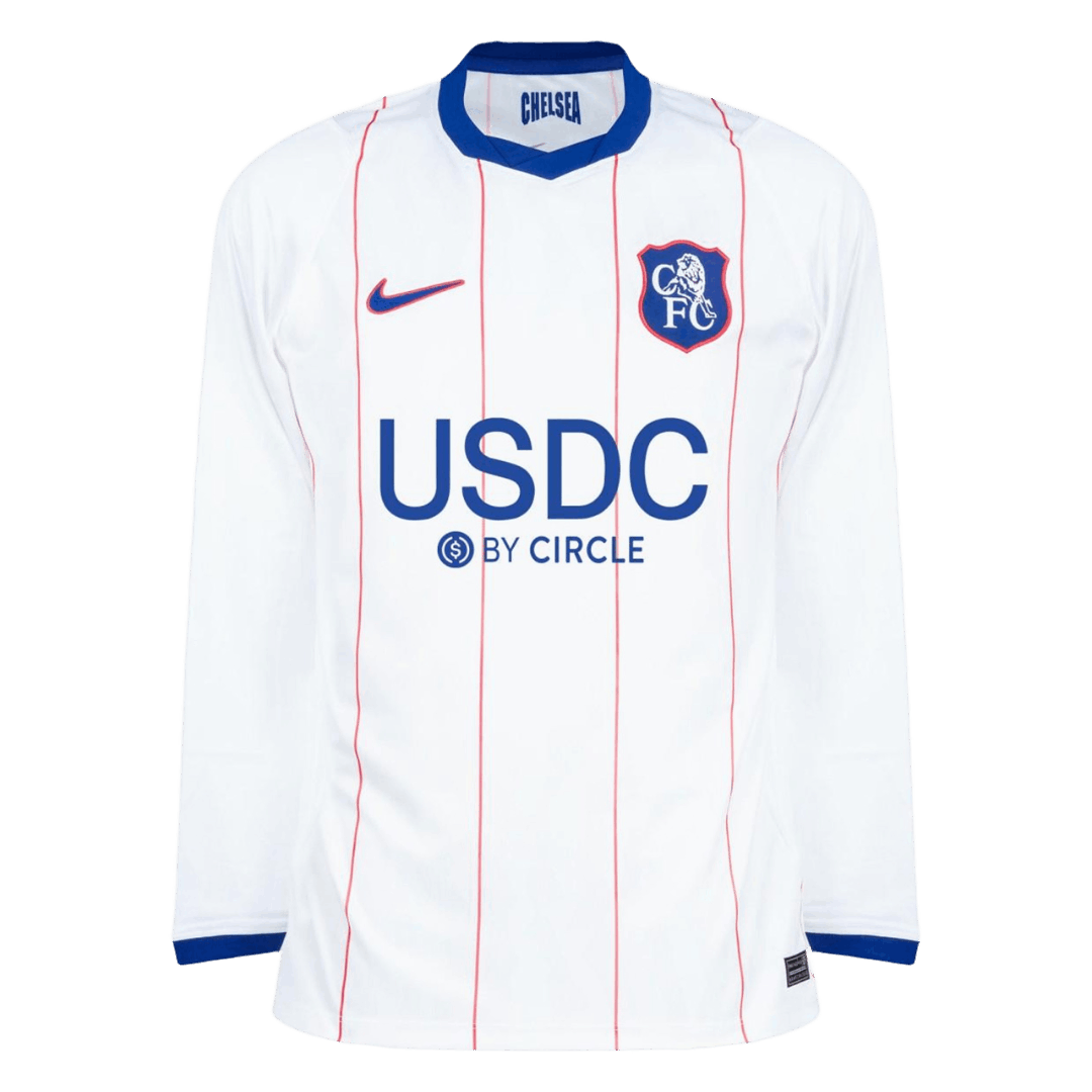 Chelsea Terceira Manga comprida Camisa 2026/27 Branco