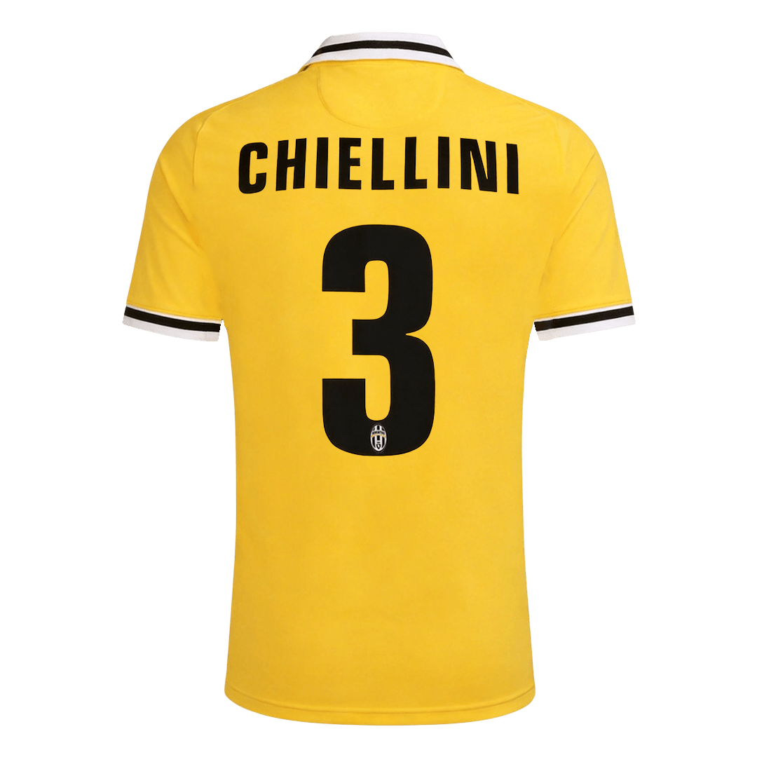 Retrô CHIELLINI #3 Juventus Fora Camisa 2013/14