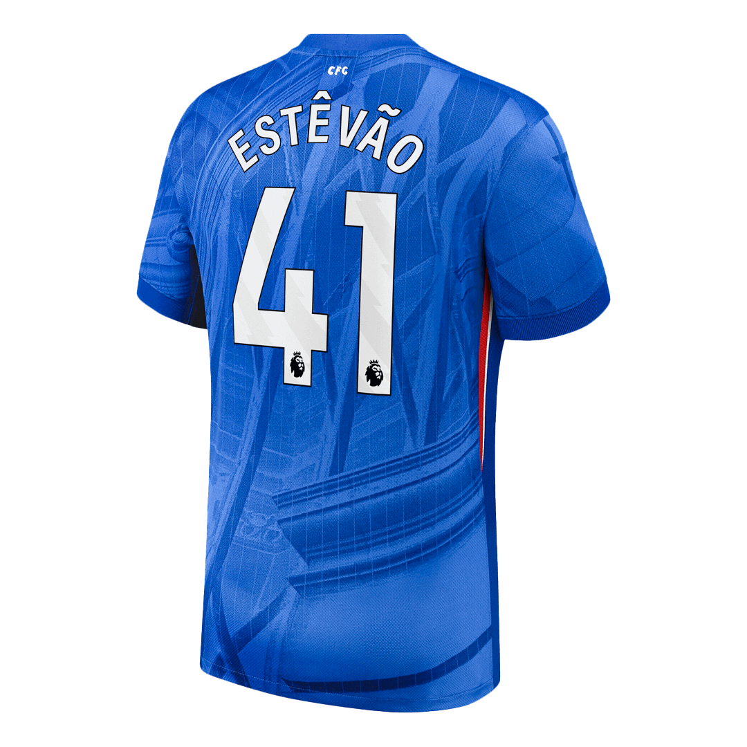 【Super Qualidade】ESTÊVÃO #41 Chelsea
Casa Futebol Camisa 2025/26 Azul