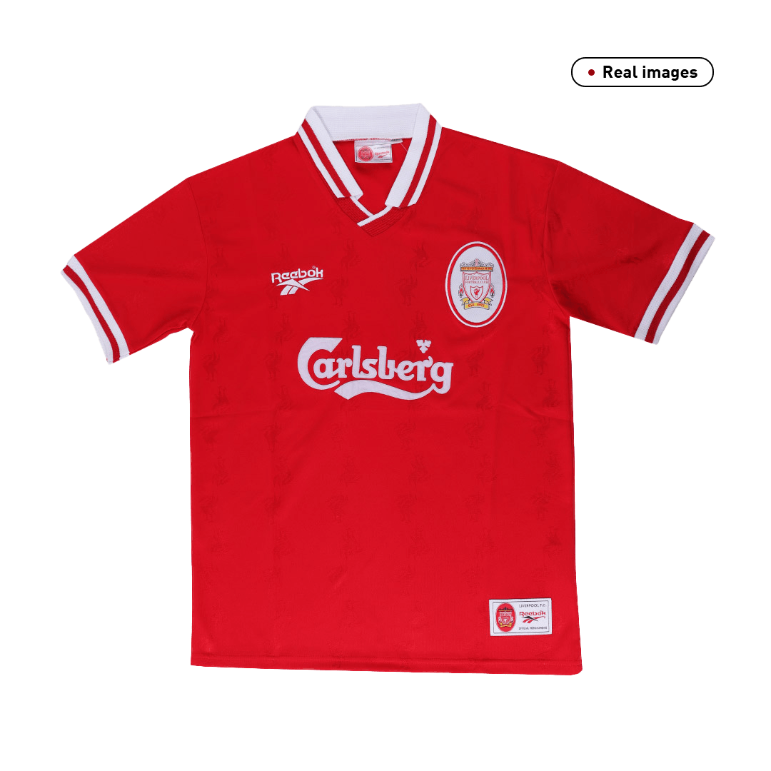 Camiseta de fútbol retro del Liverpool 1996/97