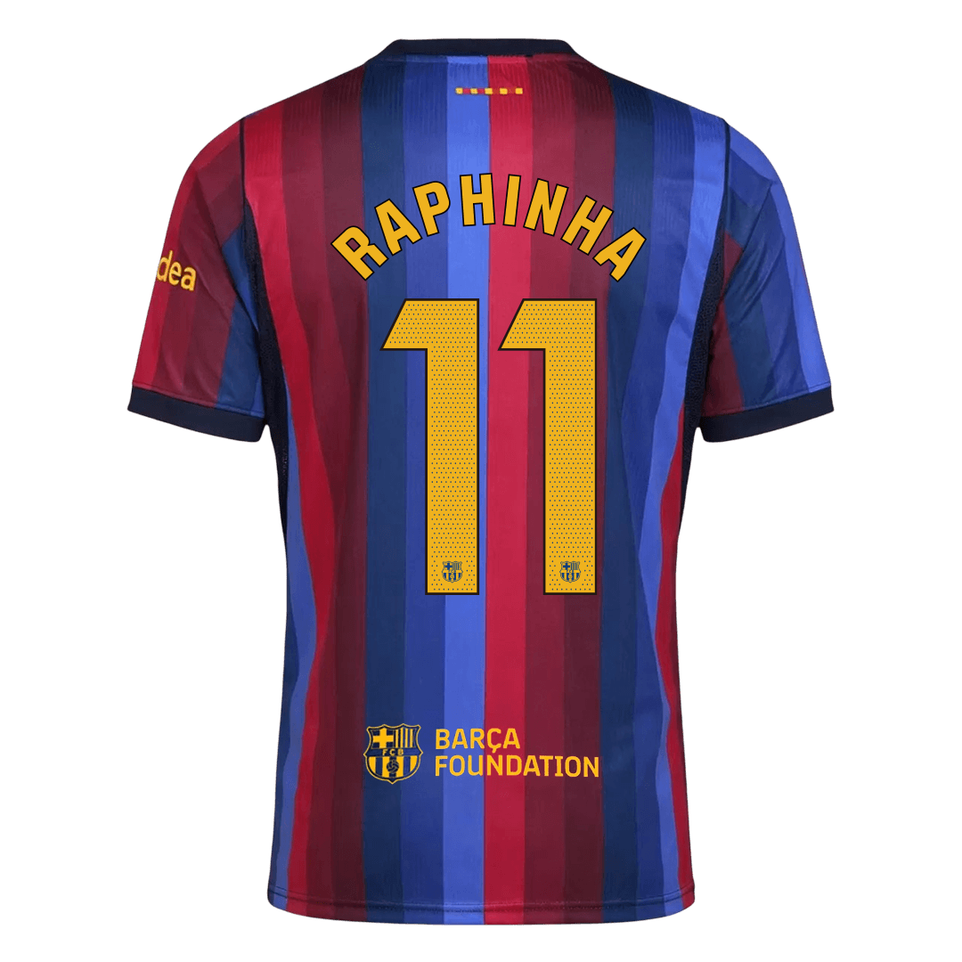 RAPHINHA #11 Barcelona Casa Camisa 2026/27