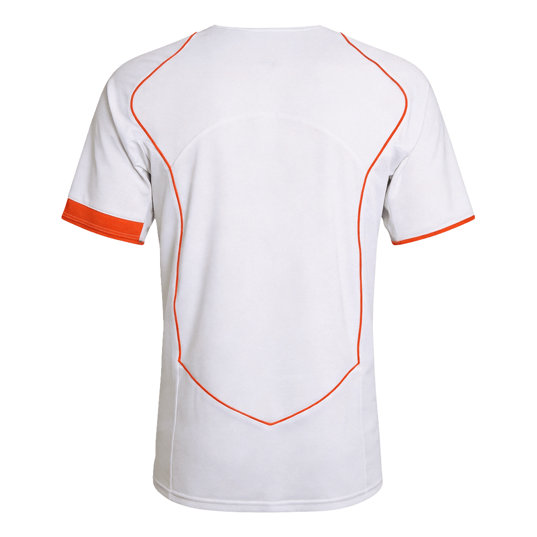Retrô Netherlands Fora Camisa 2004 Branco