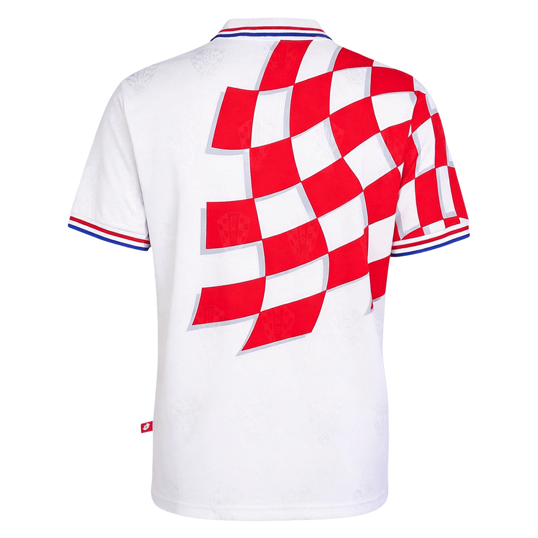 Retrô Croatia Casa Copa do Mundo Camisa 1998