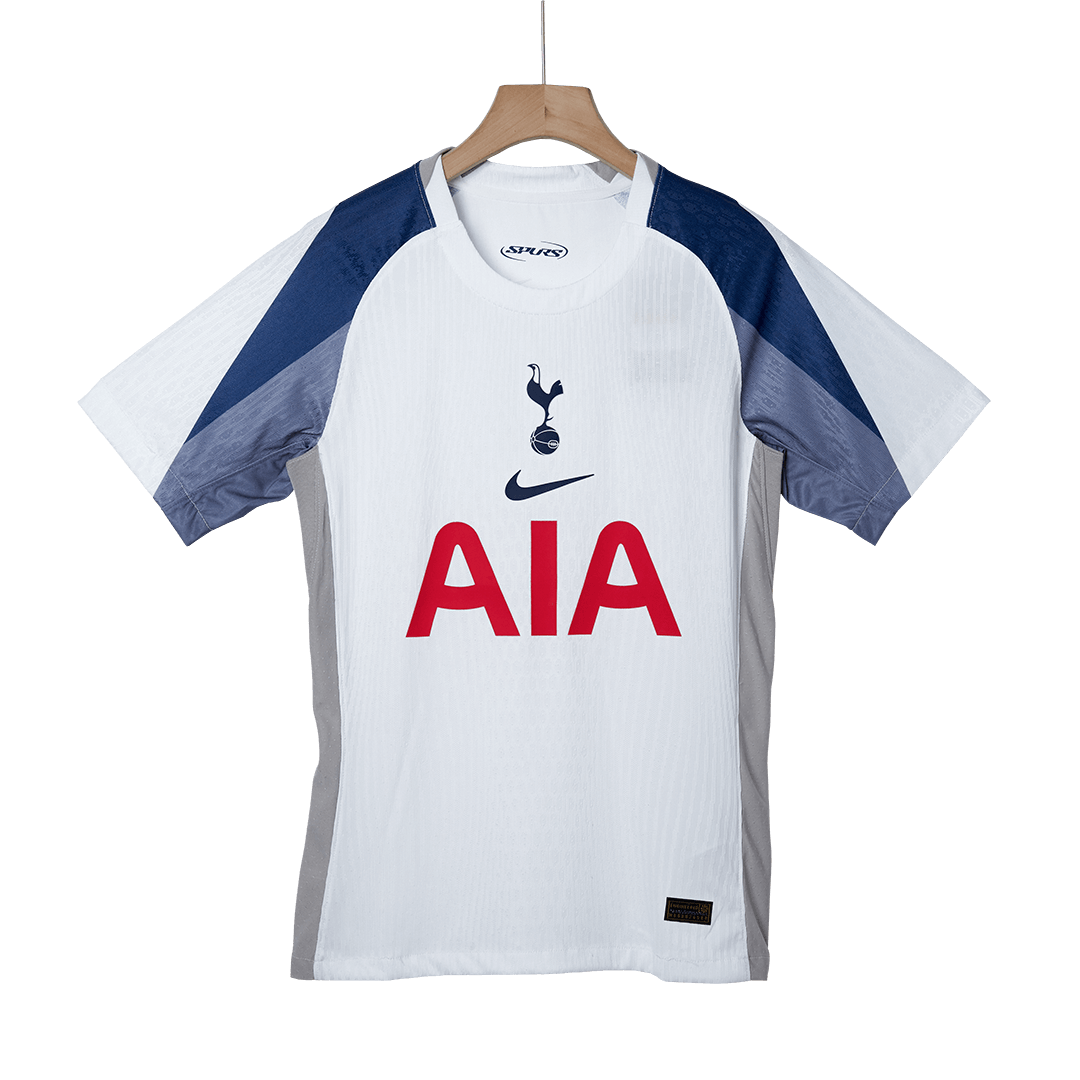 Autêntico XAVI #7 Tottenham Hotspur Casa UCL Futebol Camisas 2025/26 Branco - UCL