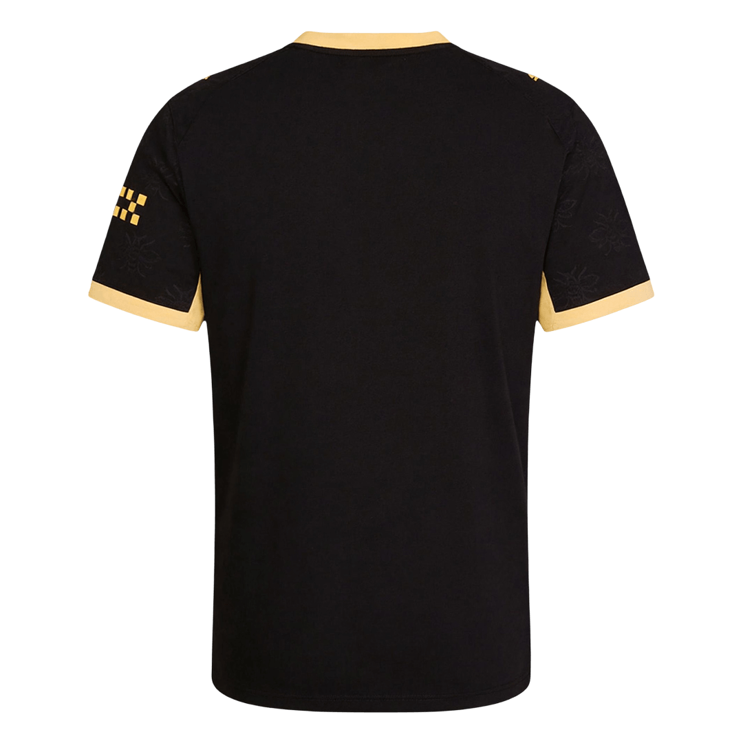 Versão do Jogador Manchester City Fora Futebol Camisas 2026/27 Preto