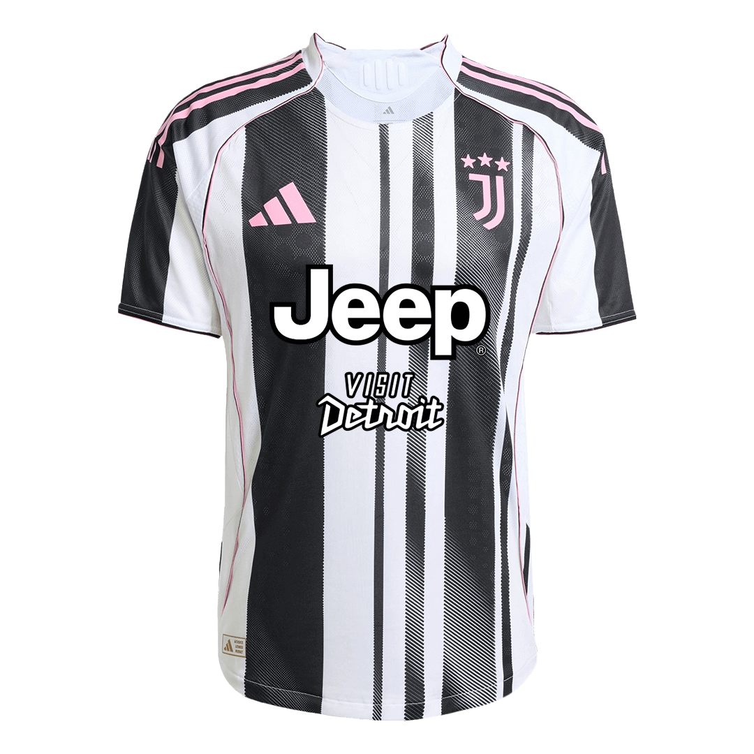Autêntico KALULU #15 Juventus Casa Futebol Camisas 2025/26