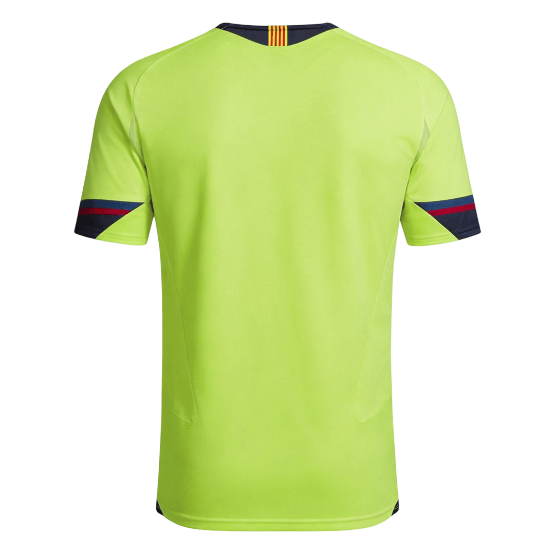 Retrô Barcelona Fora Camisa 2005/06 Verde