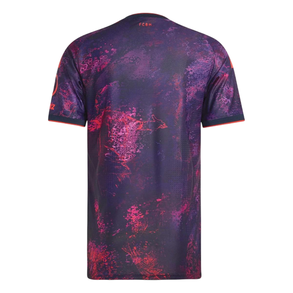 Versão do Jogador Bayern Munich Terceira Futebol Camisas 2026/27 Roxo