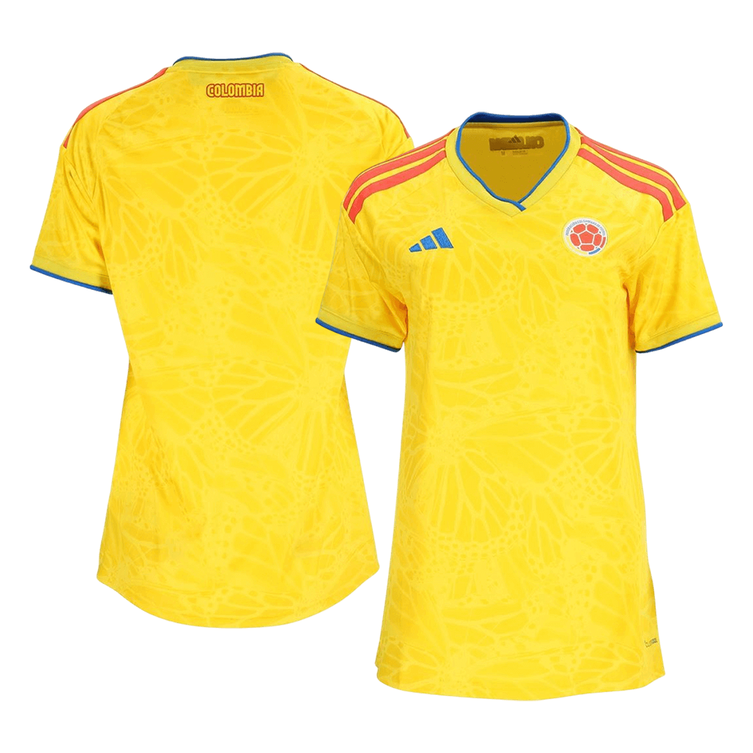 Mulheres Colombia Principal Camisa World Cup 2026 Amarelo