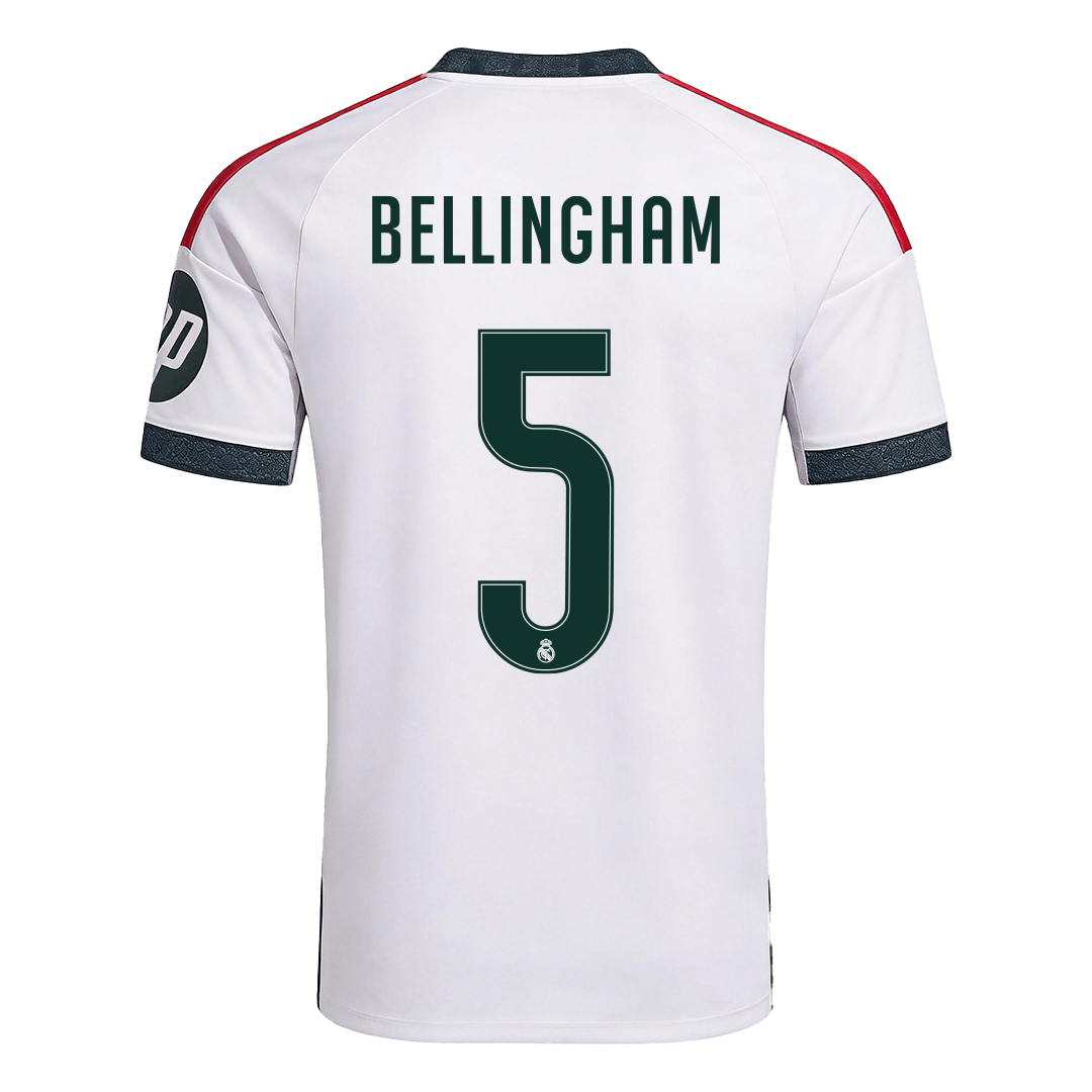 【Super Qualidade】BELLINGHAM #5 Real Madrid
Casa Futebol Camisa 2026/27 Branco