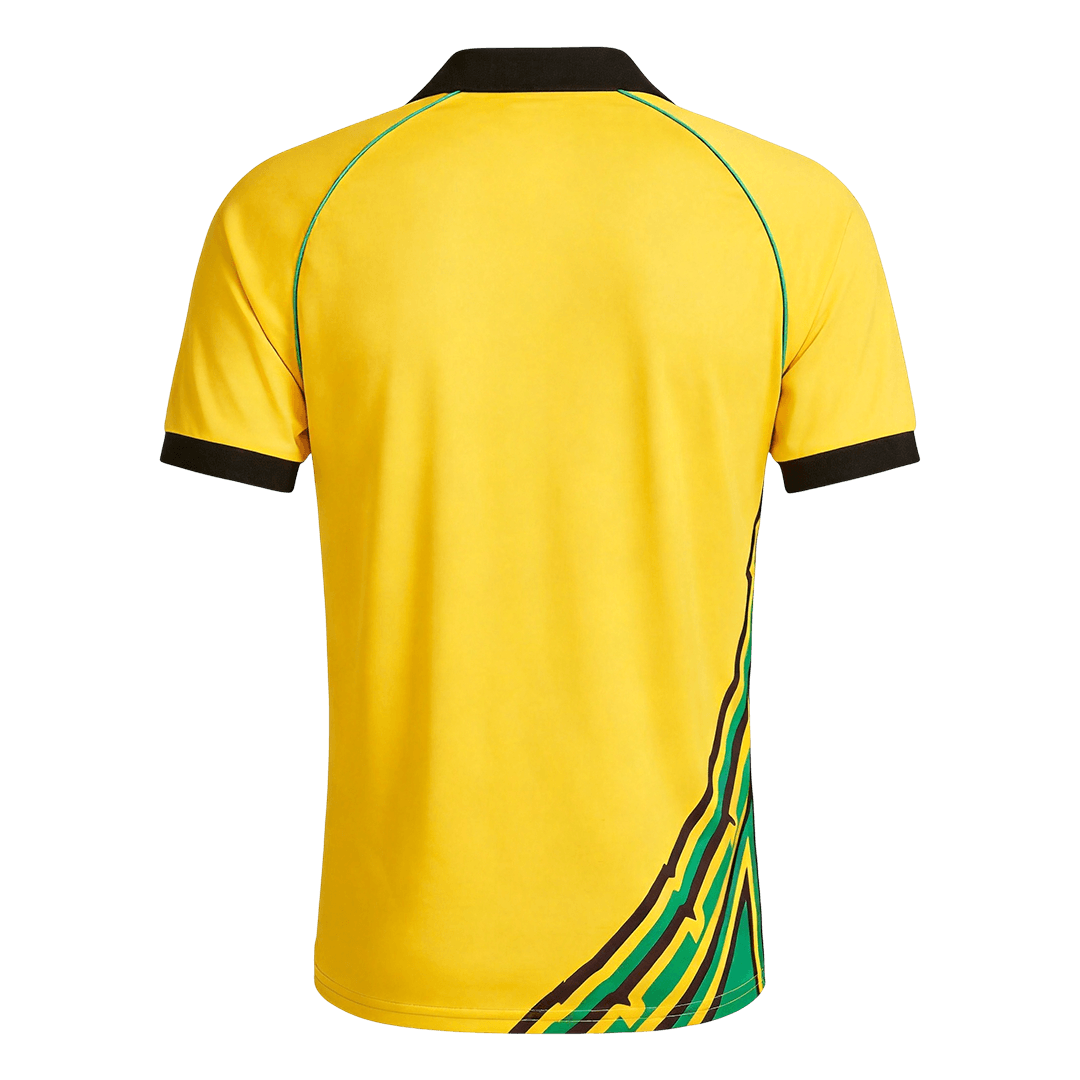 Retrô Jamaica Casa Camisa 1998 Amarelo