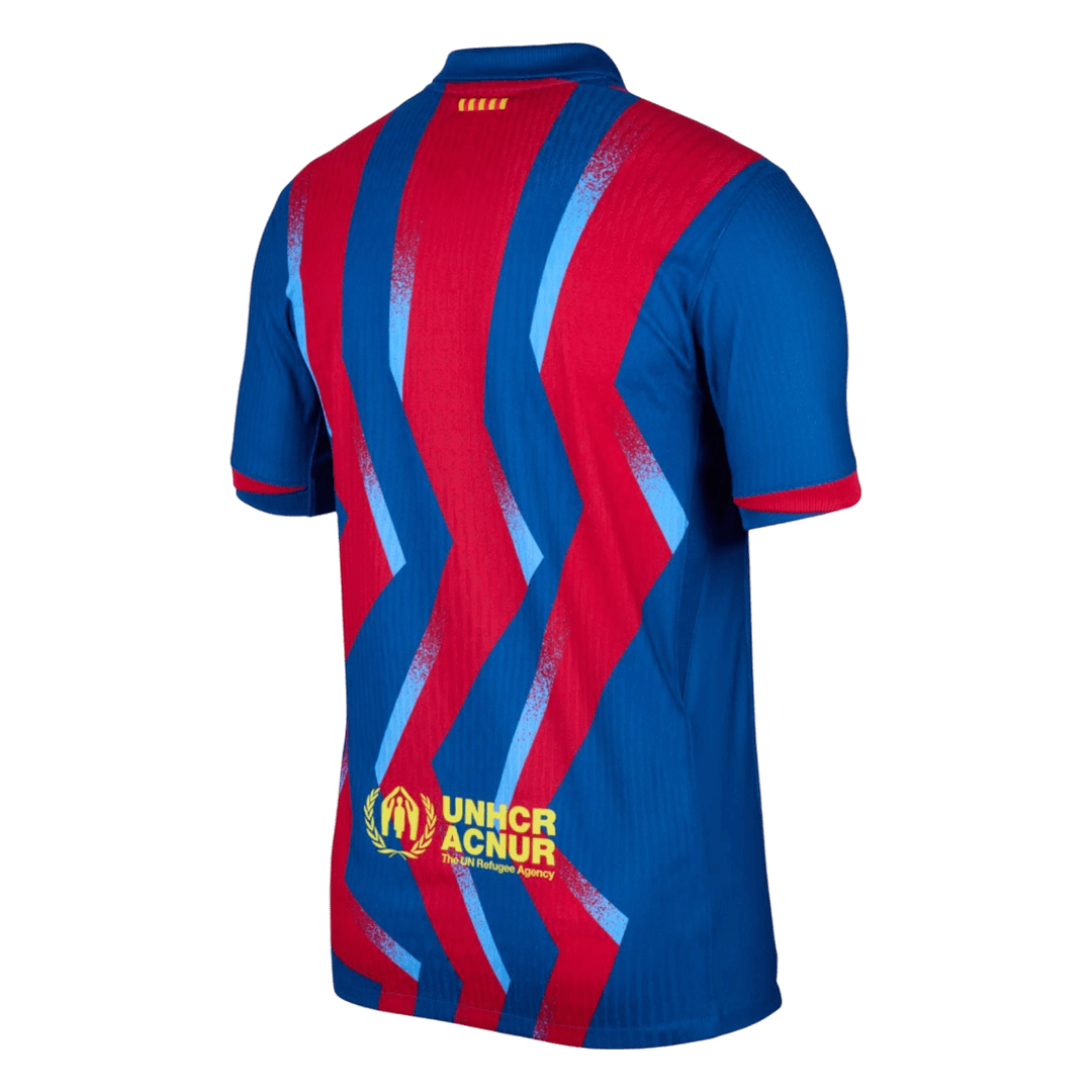 Versão do Jogador Barcelona Quarta Futebol Camisas 2025/26