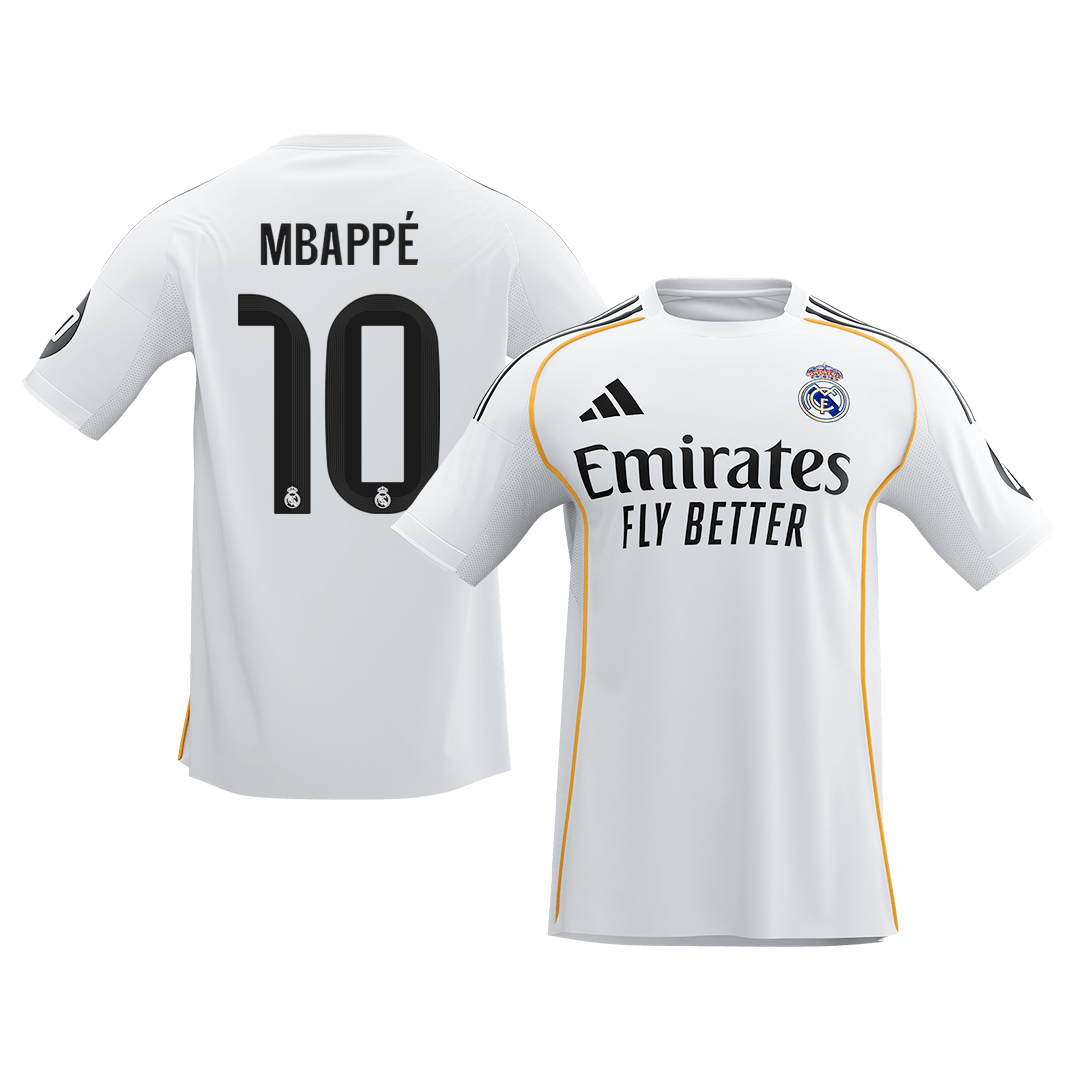 【Super Qualidade】MBAPPÉ #10 Real Madrid
Casa Futebol Camisa 2025/26 Branco