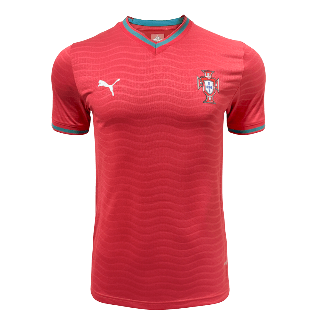 Portugal Casa World Cup Futebol Camisas 2026 Vermelho