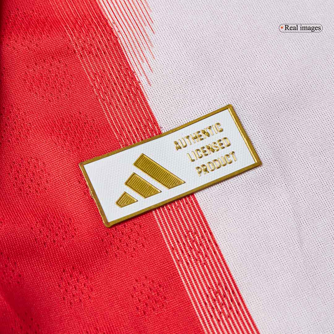 Autêntico OLISE #17 Bayern Munich Casa Futebol Camisas 2025/26 Vermelho