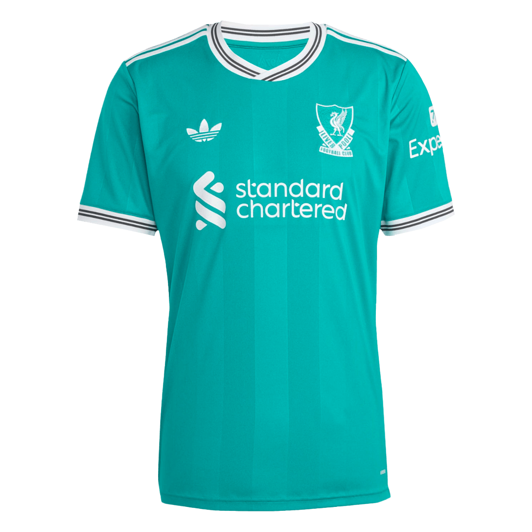 EKITIKE #22 Liverpool Terceira Camisa 2025/26 Verde