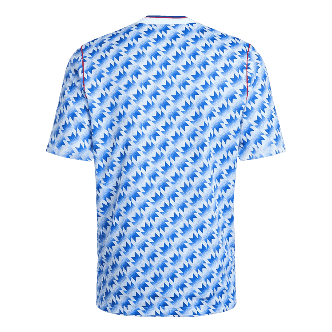 Retrô Manchester United Fora Camisa 1990/92 Azul