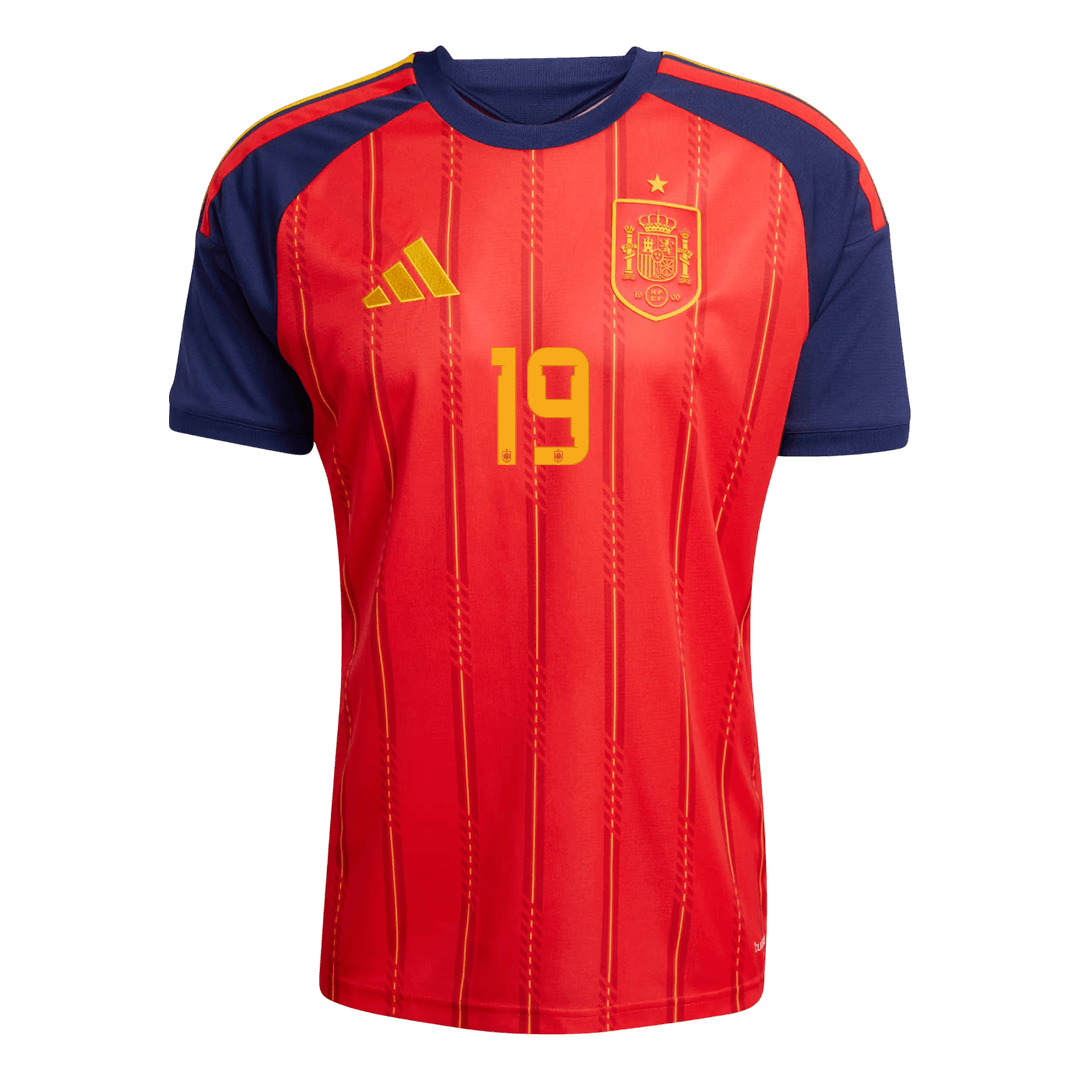 【Super Qualidade】LAMINE YAMAL #19 Espanha
Casa Futebol Camisa 2026 Vermelho