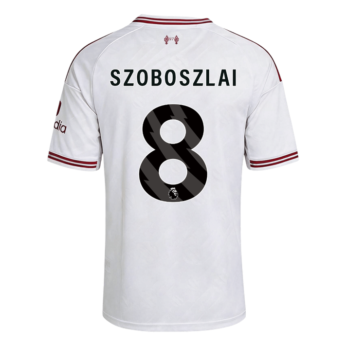 SZOBOSZLAI #8 Liverpool Fora Camisa 2026/27 Branco
