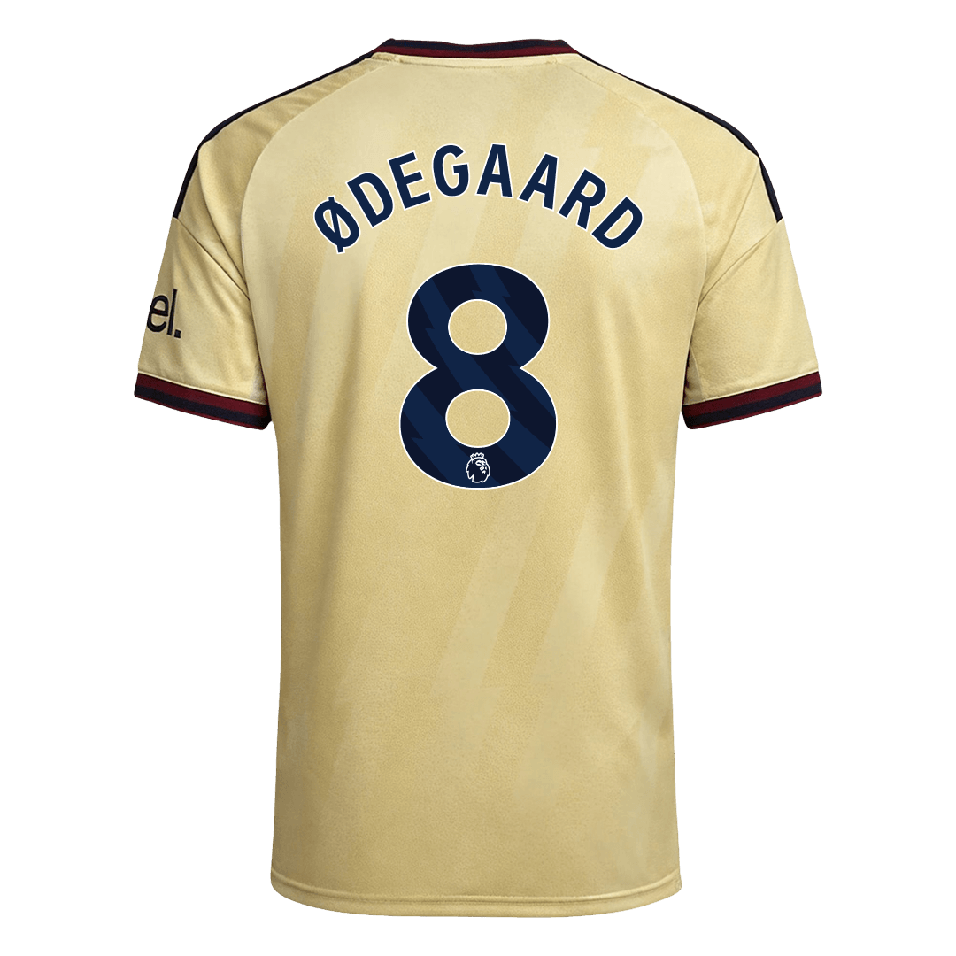 Versão do Jogador ØDEGAARD #8 Arsenal Terceira Futebol Camisas 2026/27 Amarelo