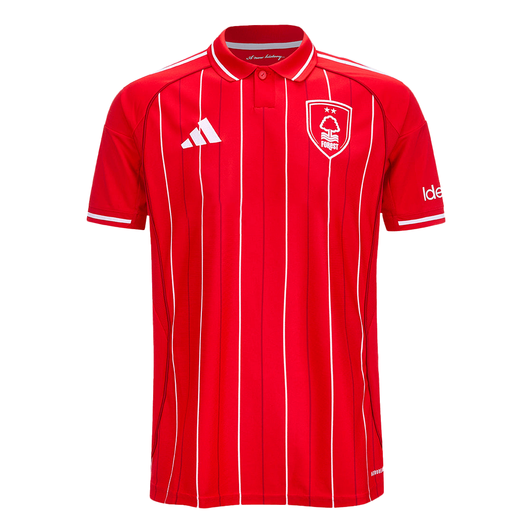 Nottingham Forest Casa Camisa 2025/26-Vermelho