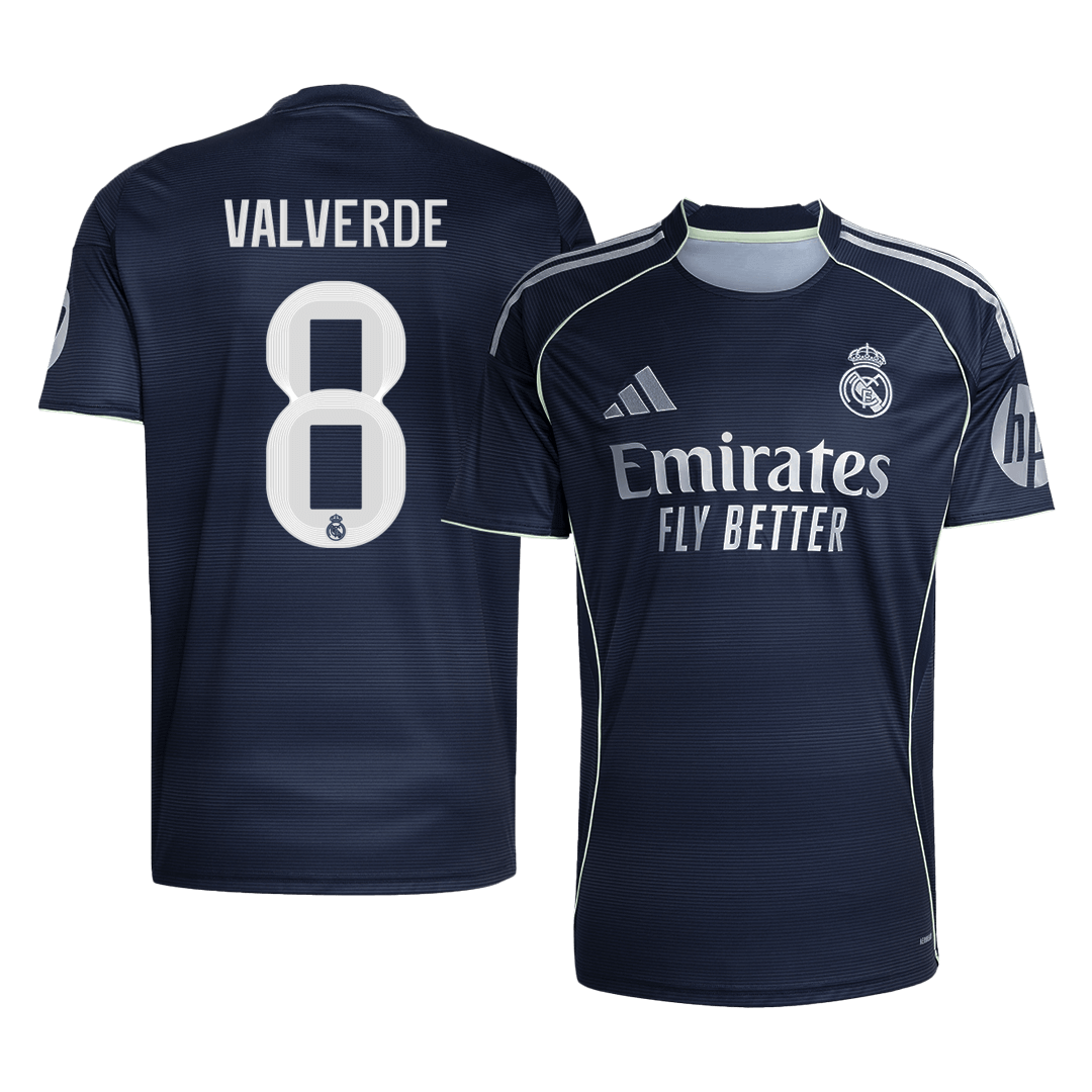 VALVERDE #8 Real Madrid Fora Camisa 2025/26- Marinha
