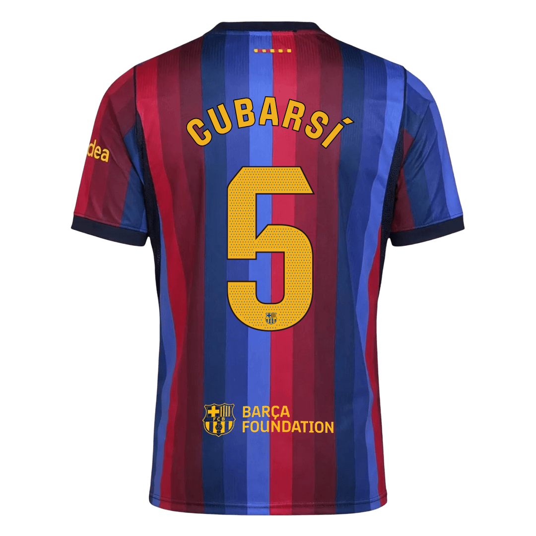 CUBARSÍ #5 Barcelona Casa Camisa 2026/27