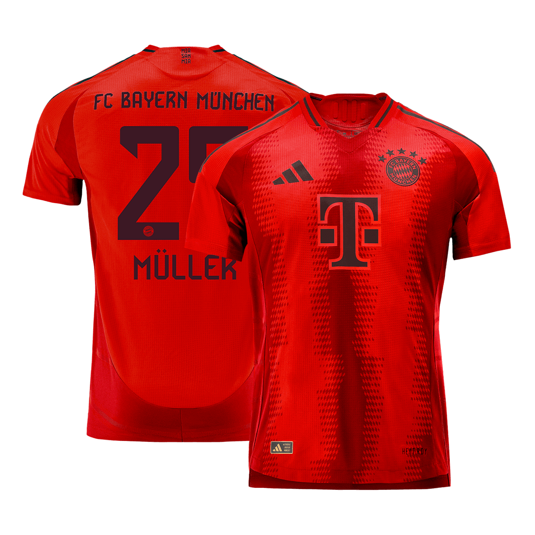 Camisola de futebol Authentic #25 Bayern Munich Home 2024/25