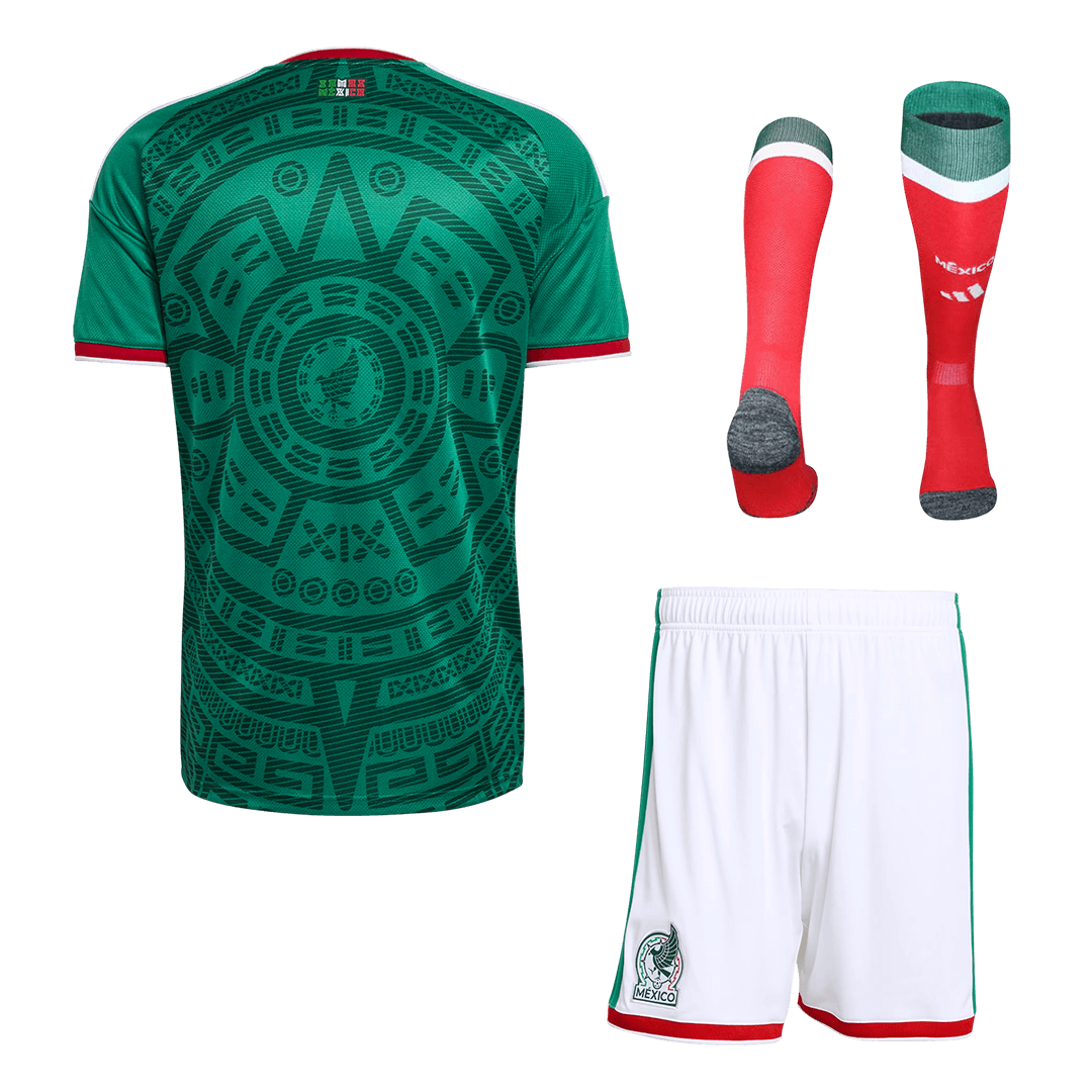 Mexico Casa World Cup Camisa Conjunto(Camisa+Calções+Meias) 2026 Verde
