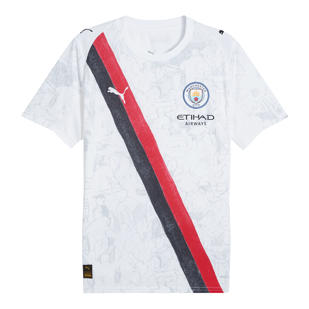 REIJNDERS #4 Manchester City Camisa 2025/26 Branco Club World Cup