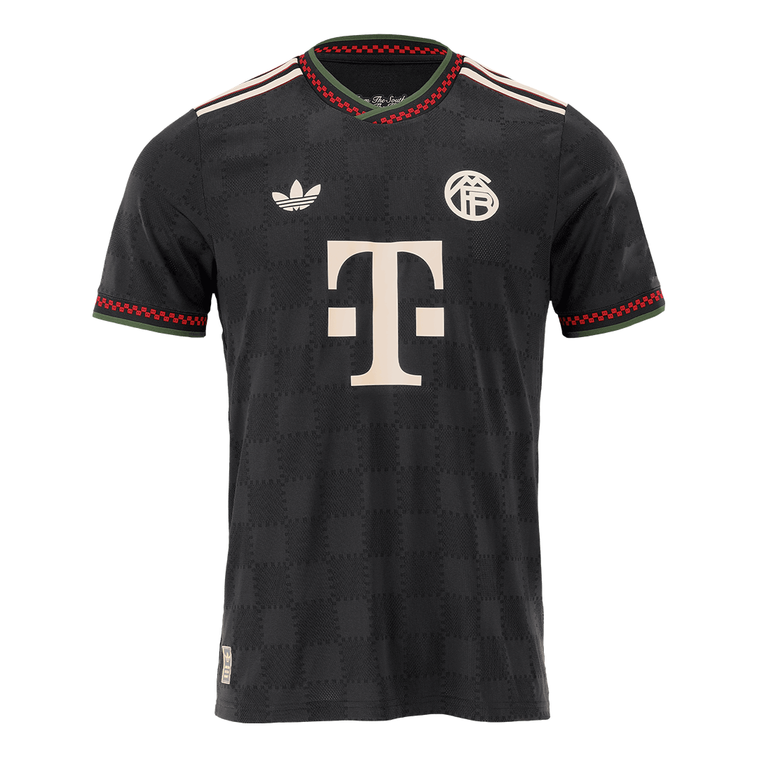 Autêntico Bayern Munich Fora Terceira Futebol Camisas 2025/26 Preto